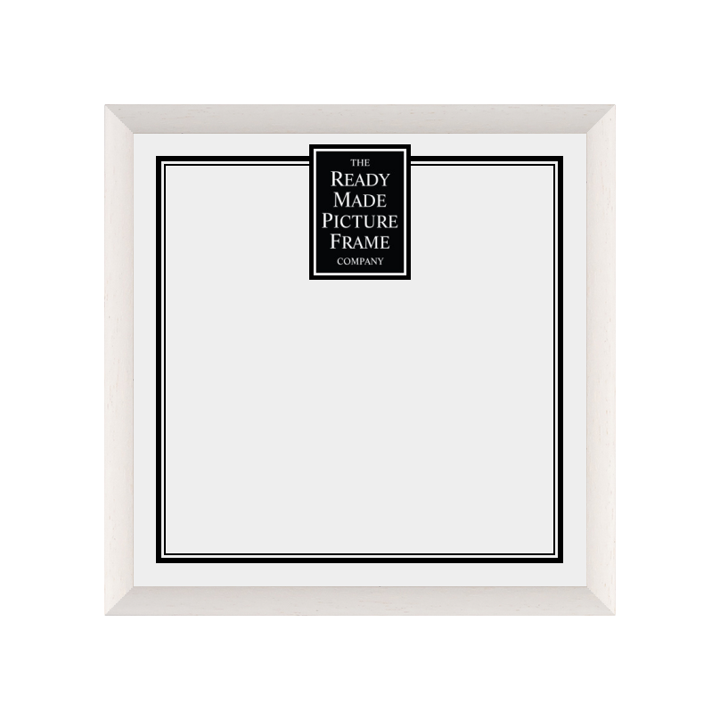 10" x 10"  Soft Slope White