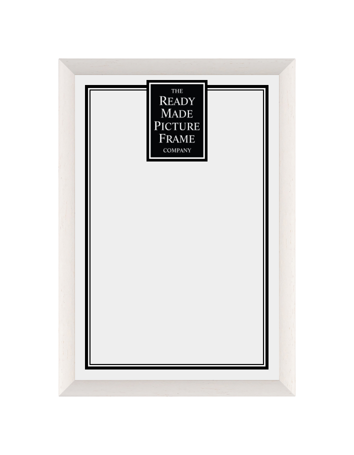 8" x 12"  Soft Slope White