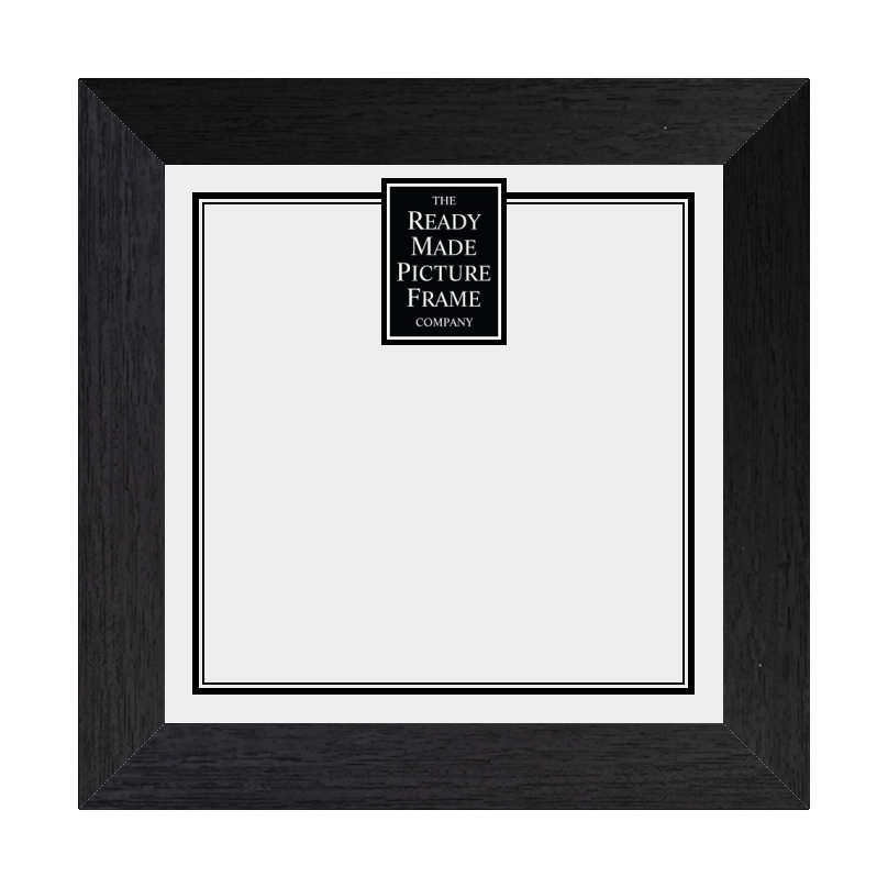 10" x 10"  Groove Medium Black