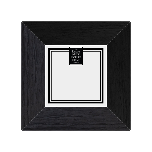 4" x 4"  Groove Medium Black