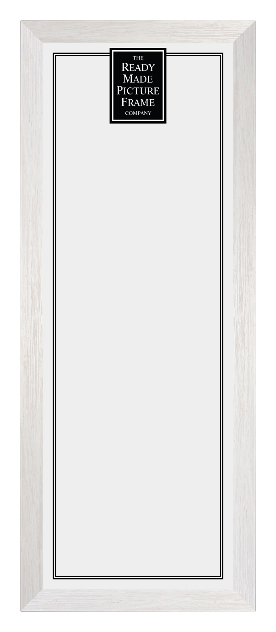 950mm x 330mm Groove Medium White