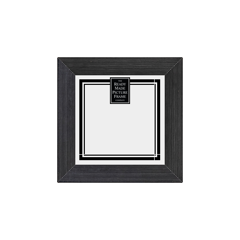 3½" x 3½" Small Cube Black Brushed