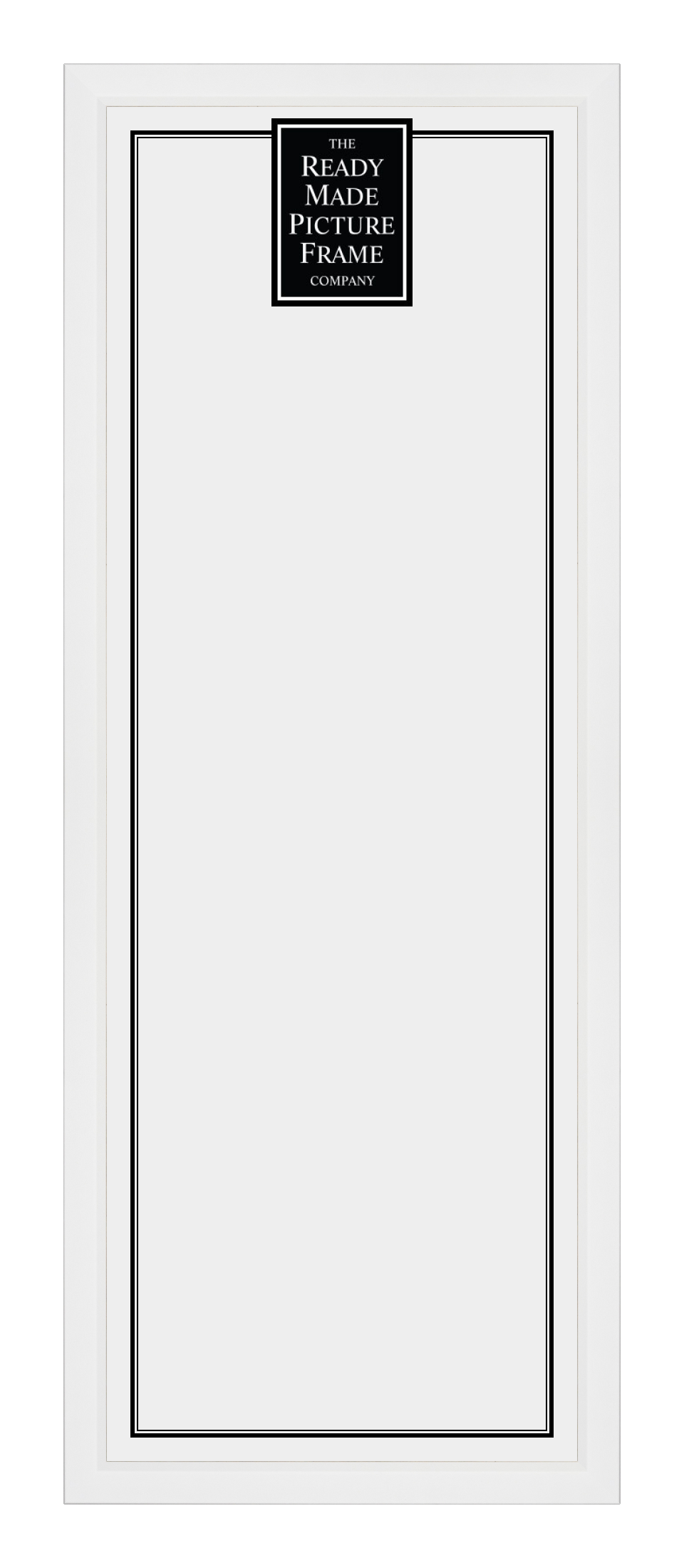 950mm x 330mm Angle White