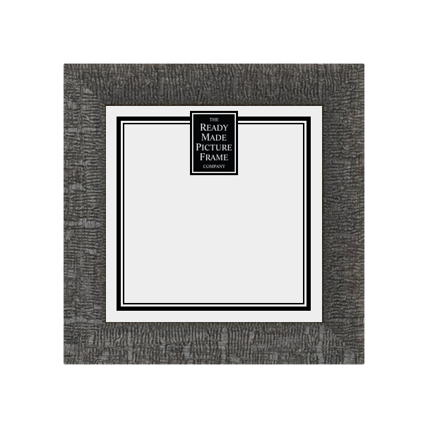 6" x 6"  Rustic Black