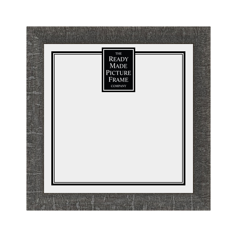 10" x 10"  Rustic Black