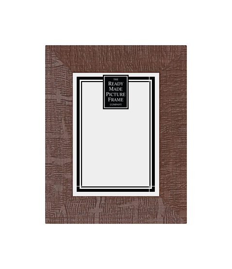 3½" x 5"  Rustic Brown