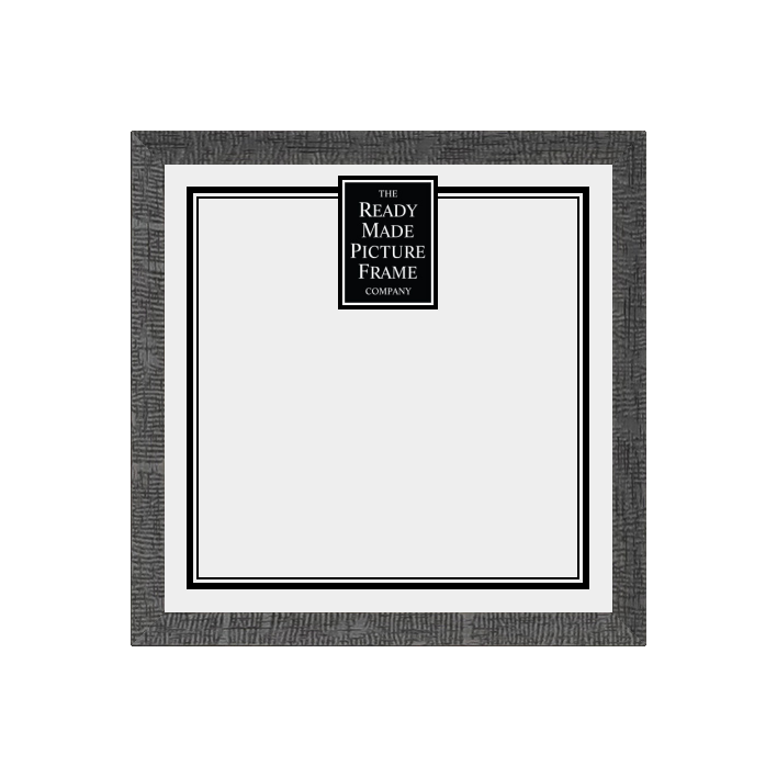 8" x 8"  Narrow Rustic Black