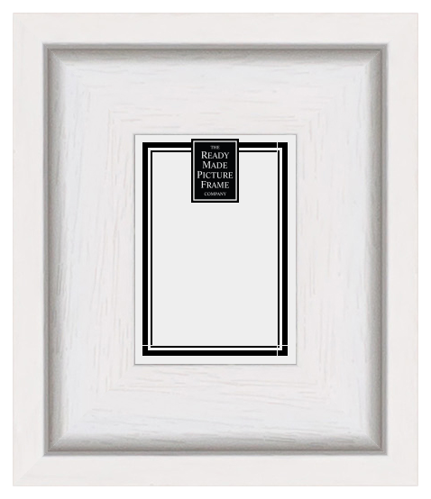 3½" x 5"  Canvas Frame White