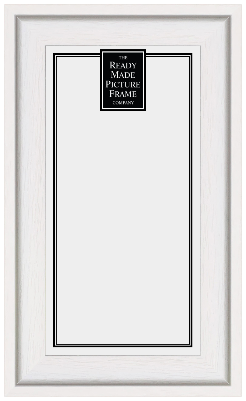 20" x 10" Canvas Frame White