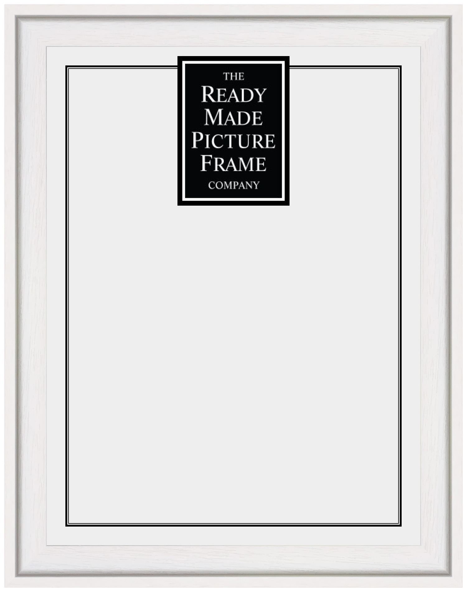 600mm x 800mm  Canvas Frame White