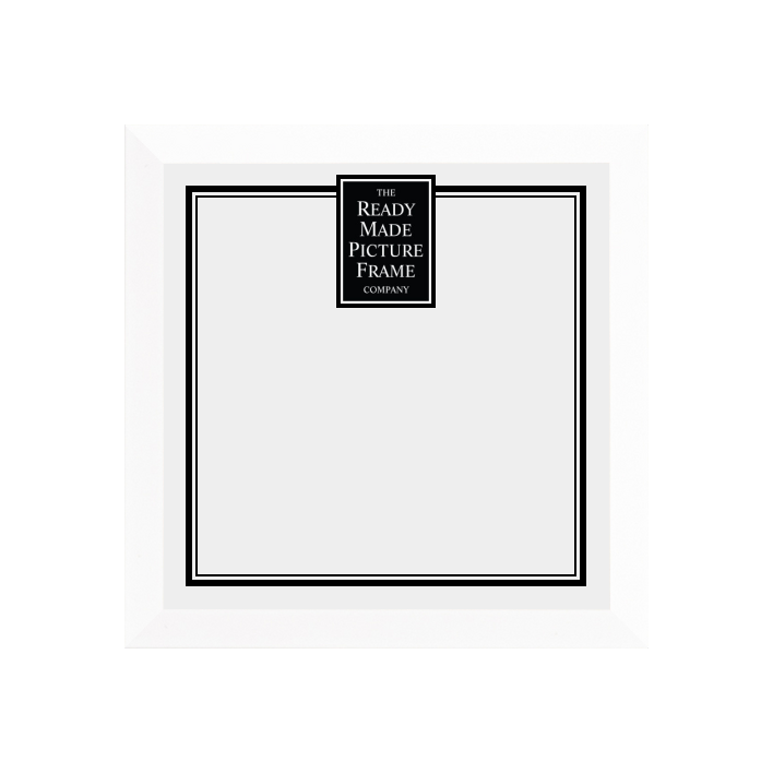 8" x 8"  Small Cube White